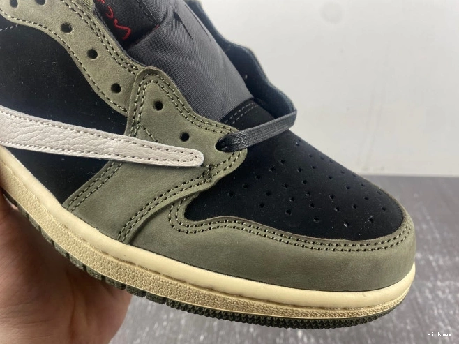 Cheap TRAVIS JORDAN OLIVE' AIR 1 SP LOW 'BLACK SCOTT DM7866-002 OG X 0702